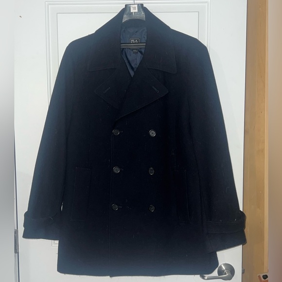 Joseph A Bank pea coat